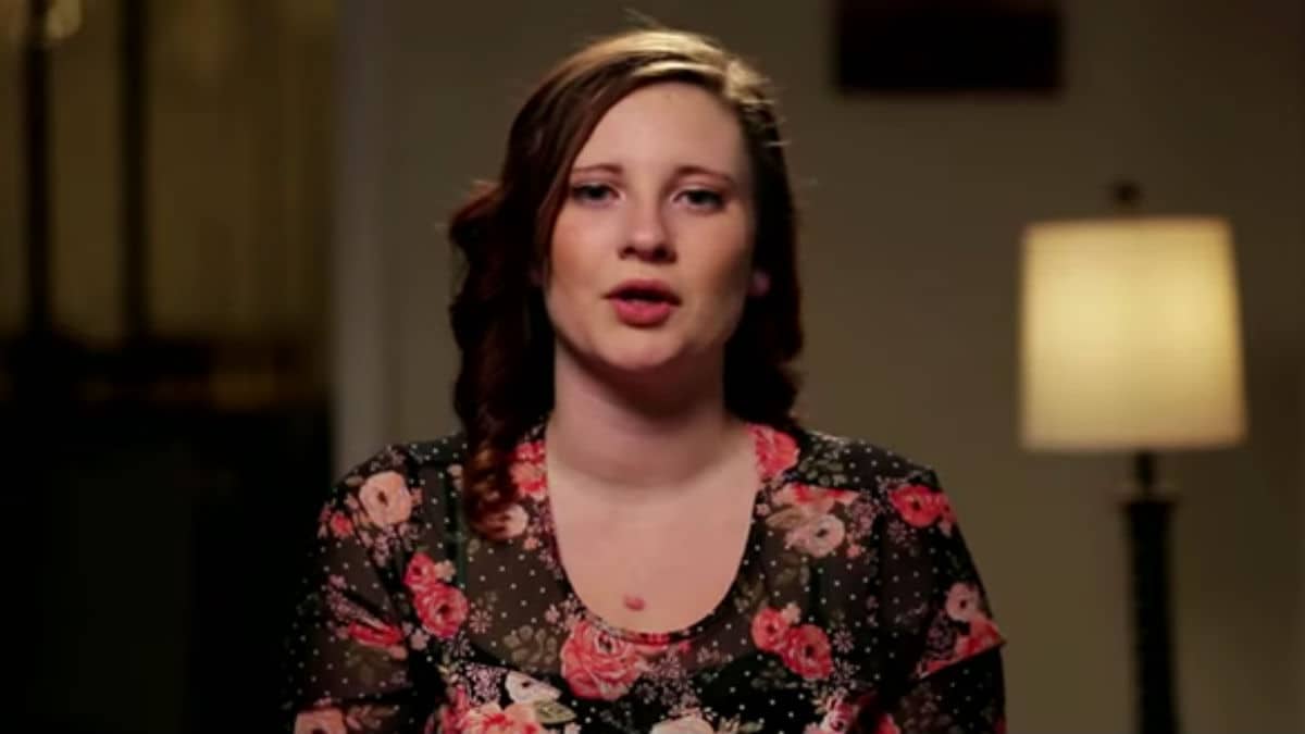 Lizzy from Season 2 of Love After Lockup during her confessional.