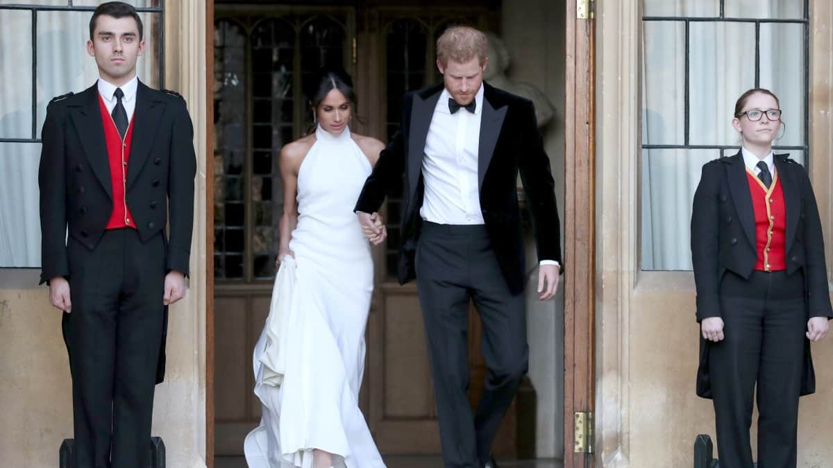 Meghan Markle and Prince Harry step back from royal family to become financially independent, sparking rumors of a Duchess designer fashion line.