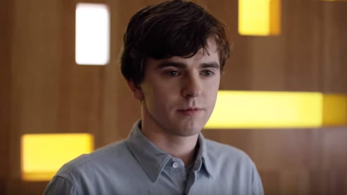 Freddie Highmore as The Good Doctor