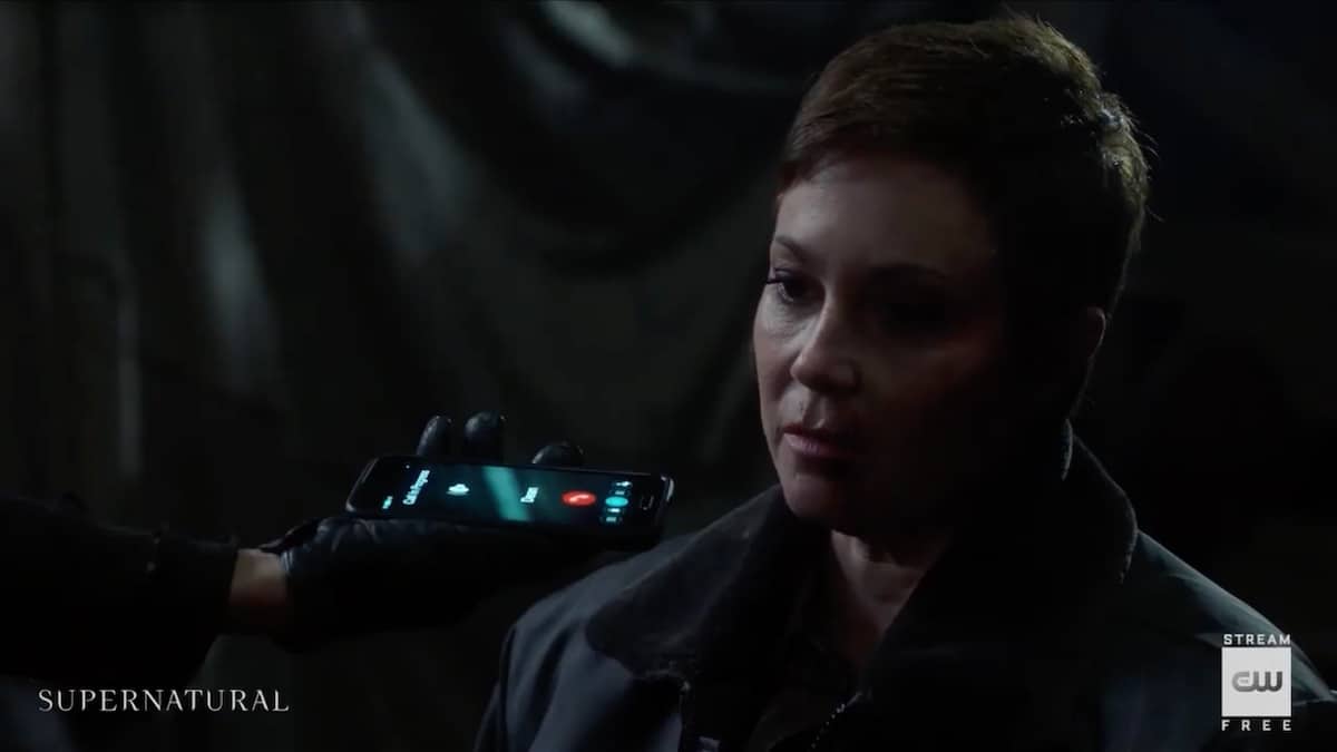 Kim Rhodes guest stars as Jody Mills on Supernatural. Pic credit: The CW