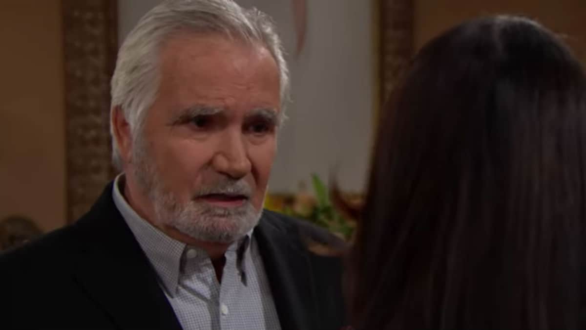 John McCook as Eric Forrester on The Bold and the Beautiful.