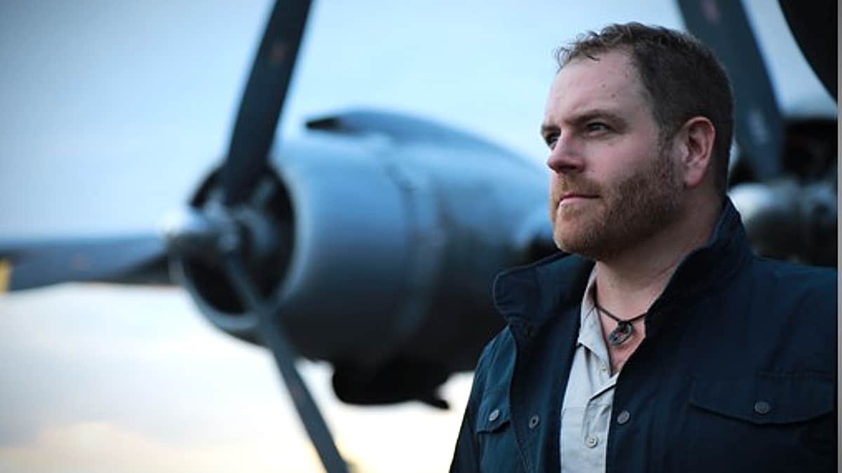 Discovery star Josh Gates has a world wide reach few TV people have, and he is coming back soon! Pic credit: Discovery.