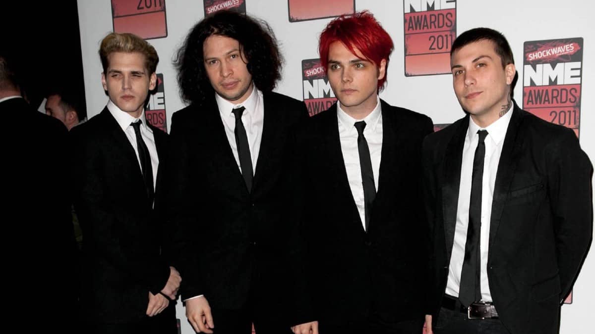 My Chemical Romance on the red carpet