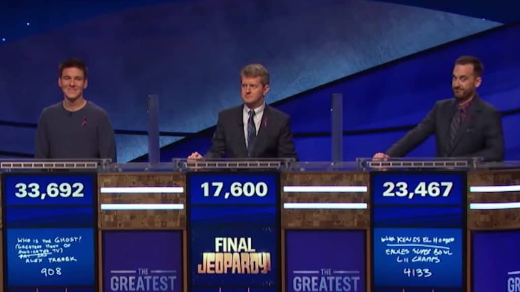 Who won Jeopardy! The Greatest of All Time tonight? Day 4 winner