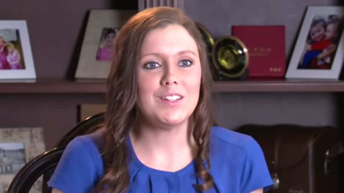 Anna Duggar during a 19 Kids and Counting confessional.