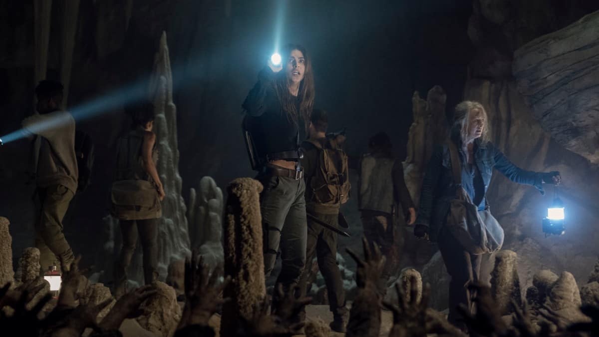 Magna, Carol, Connie, Kelly, Daryl, as seen in Episode 9 of AMC's The Walking Dead Season 10