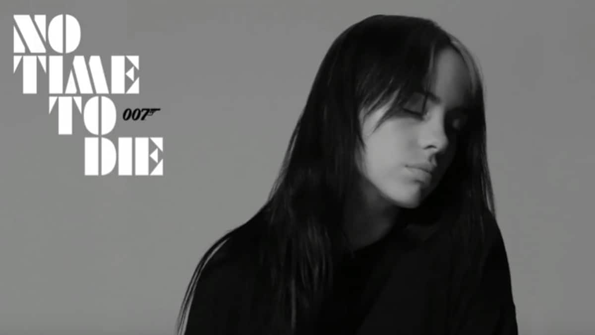 Billie Eilish on No Time To Die cover