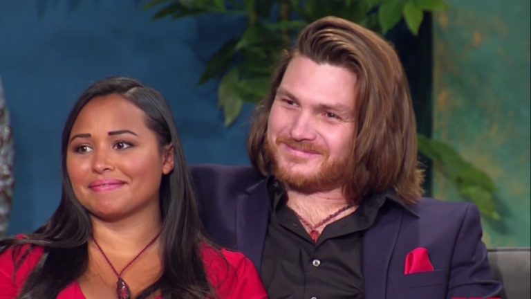 Tania and Syngin at the 90 Day Fiance Tell All