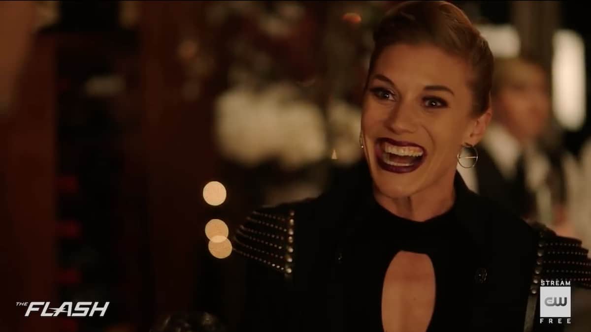 Katee Sackoff returns to The Flash as Amunet Black. Pic credit: The CW
