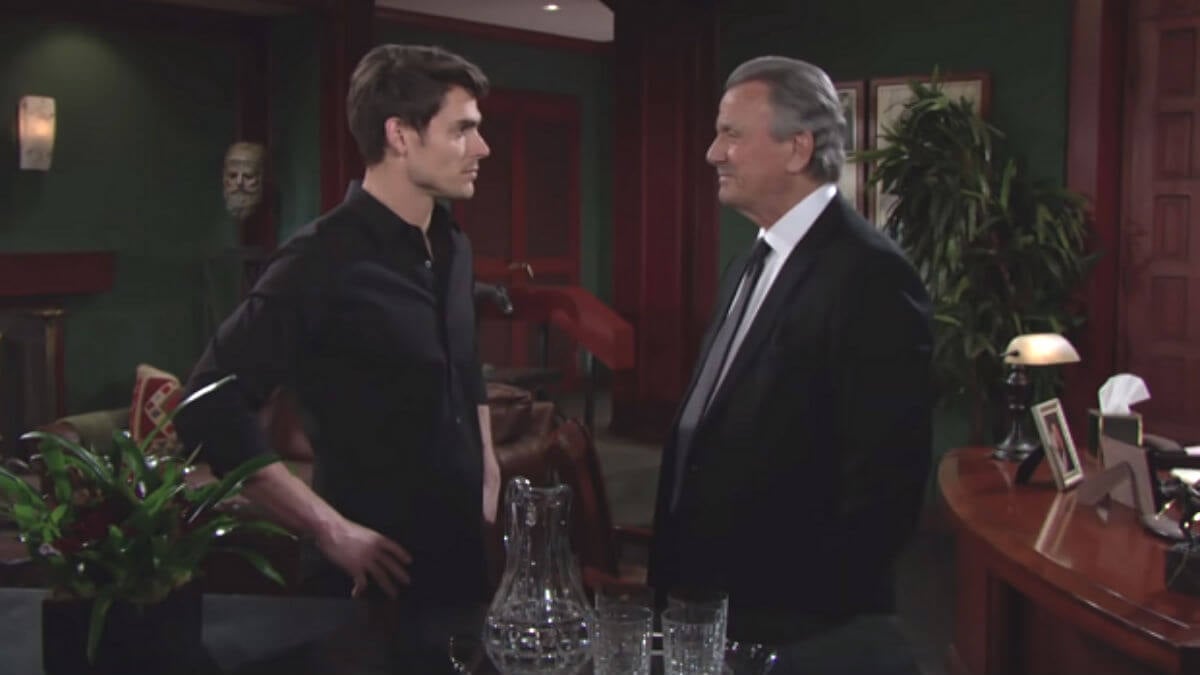 The Newman family is feuding again on The Young and The Restless.