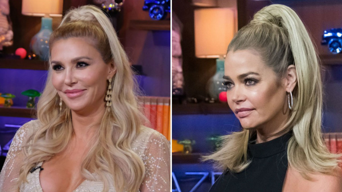 The Brandi Glanville and Denise Richards drama is heating up on RHOBH