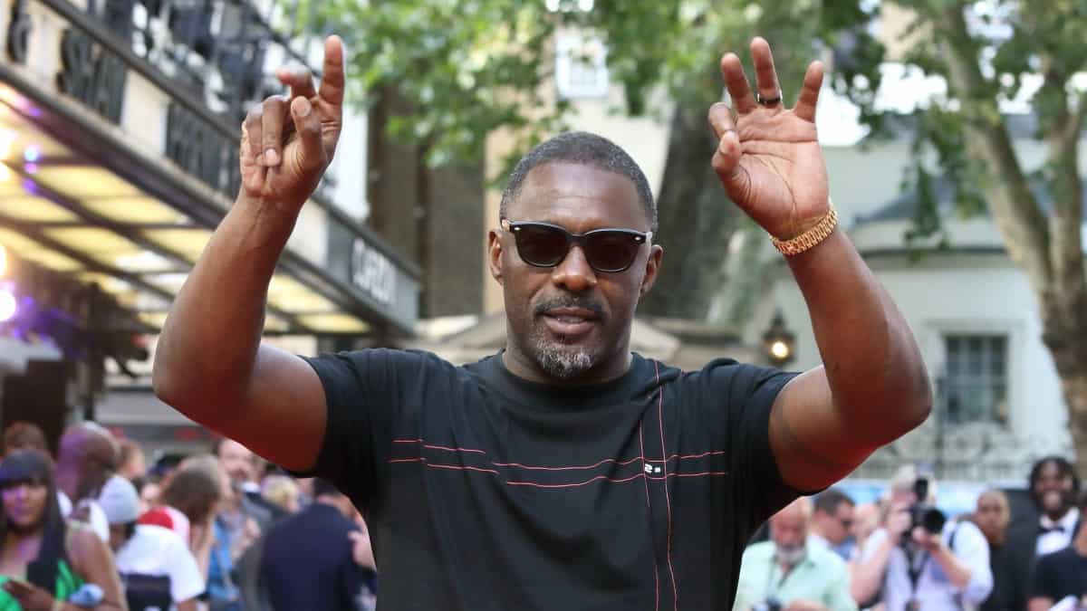 Idris Elba attending Hobbs and Shaw special screening at The Curzon Mayfair