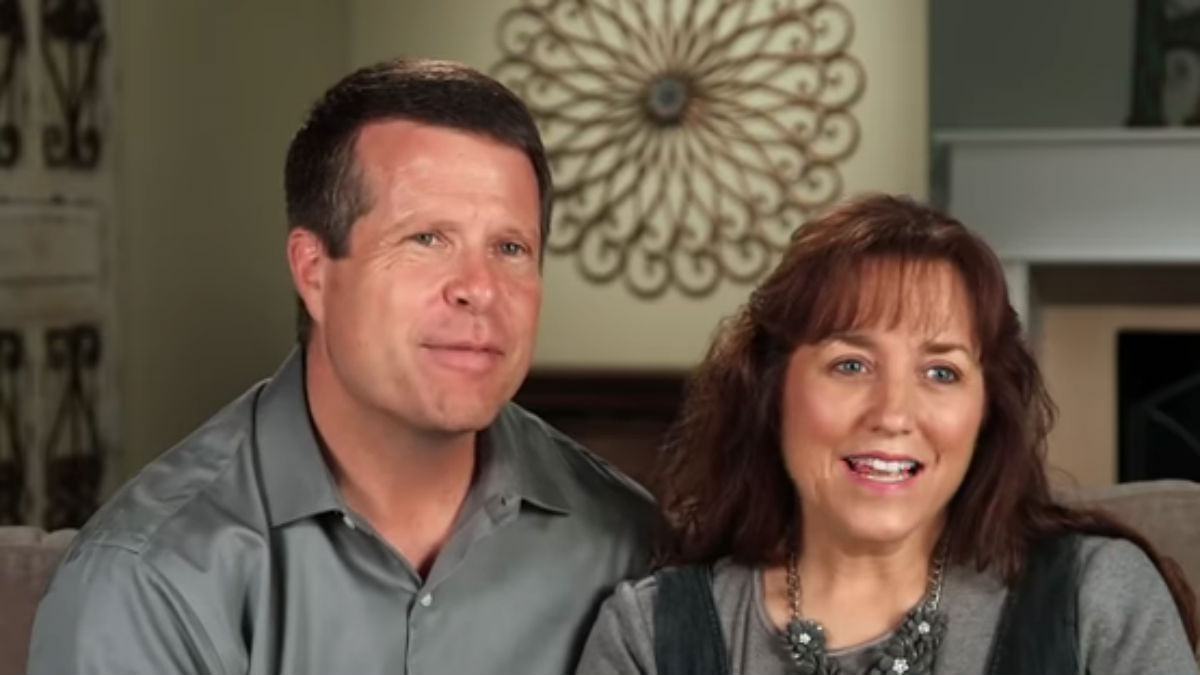 Jim Bob and Michelle Duggar in a Counting On confessionals.