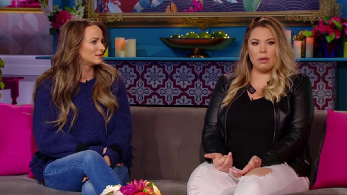 Leah Messer and Kailyn Lowry on Teen Mom 2.