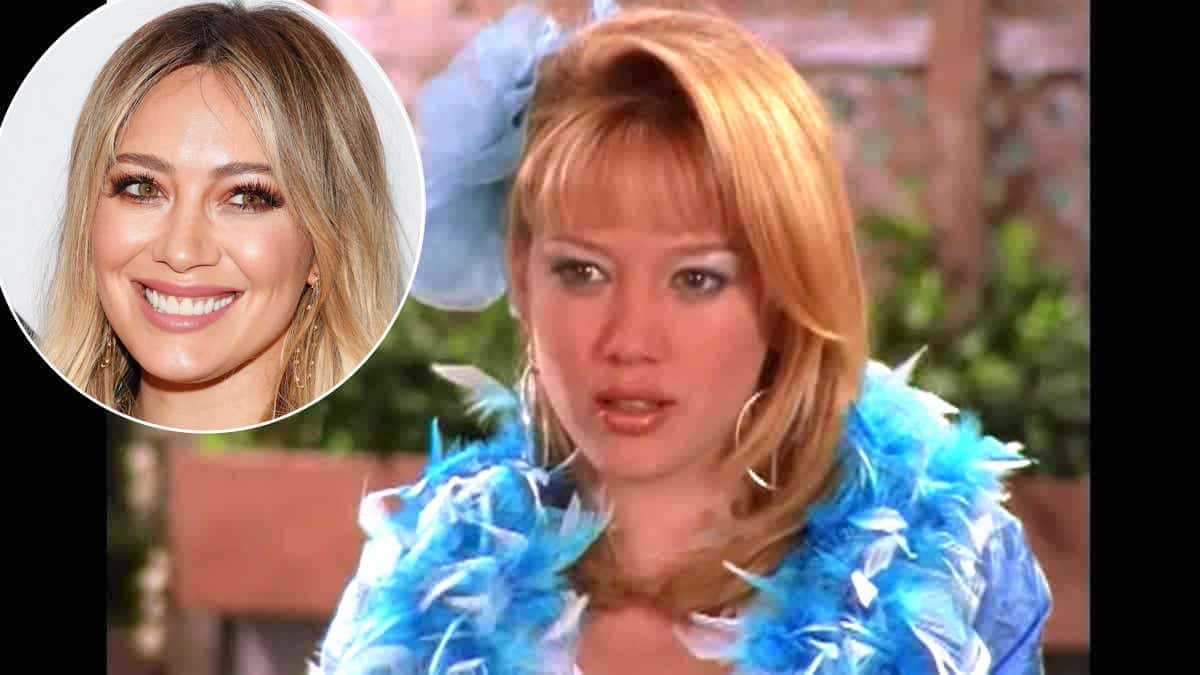 Hilary Duff and in Lizzie McGuire