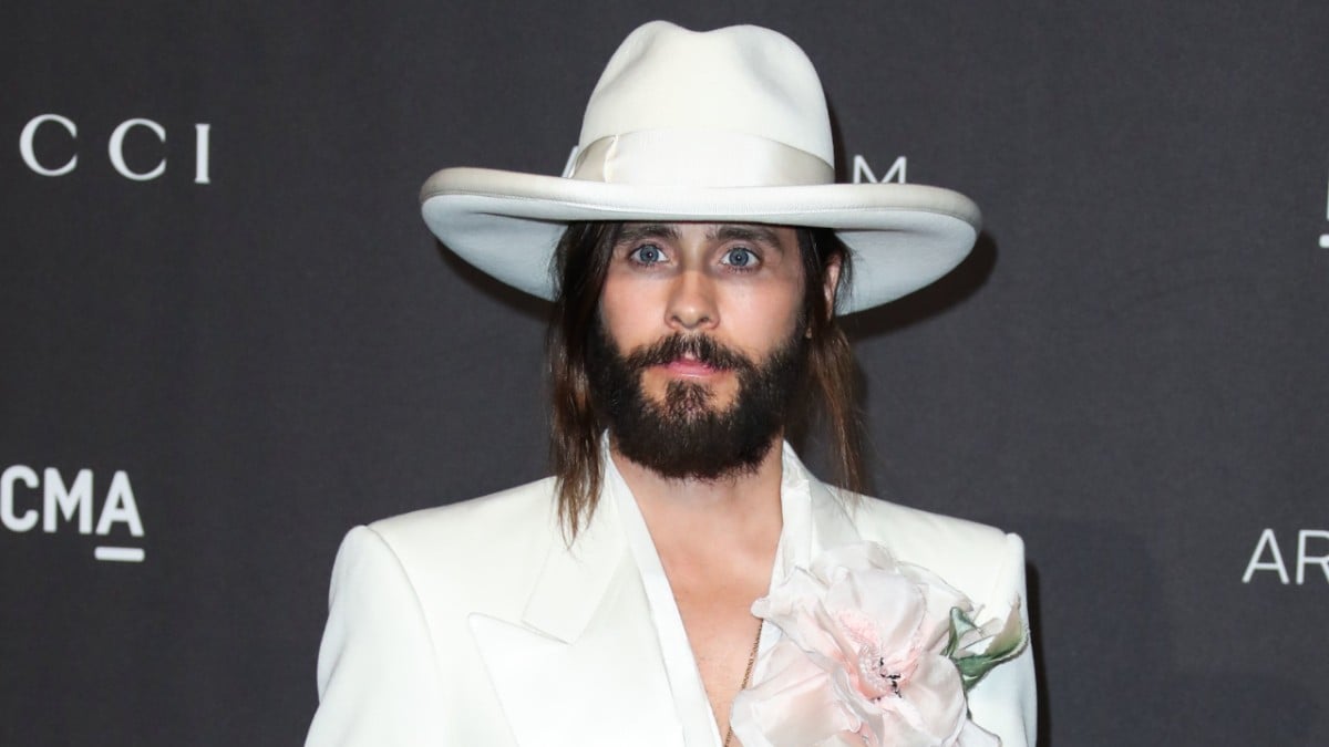 Jared Leto on the red carpet