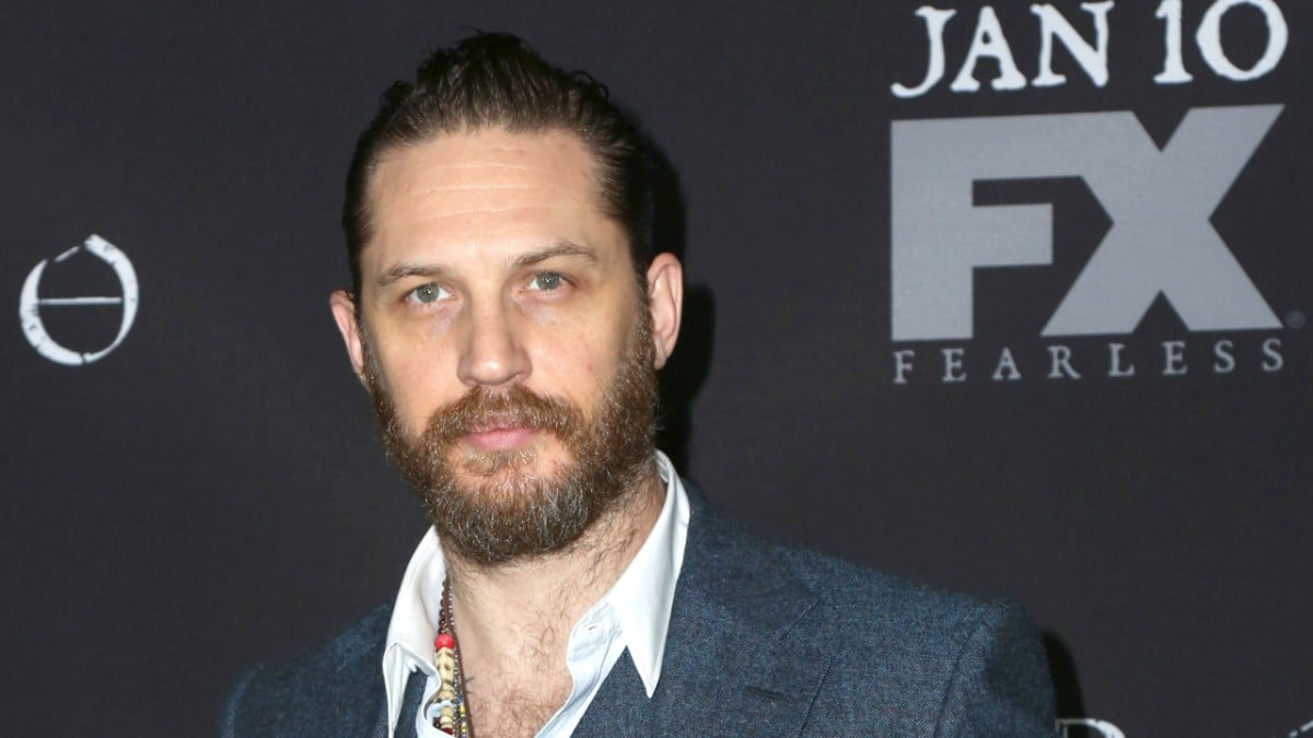 Tom Hardy on the red carpet