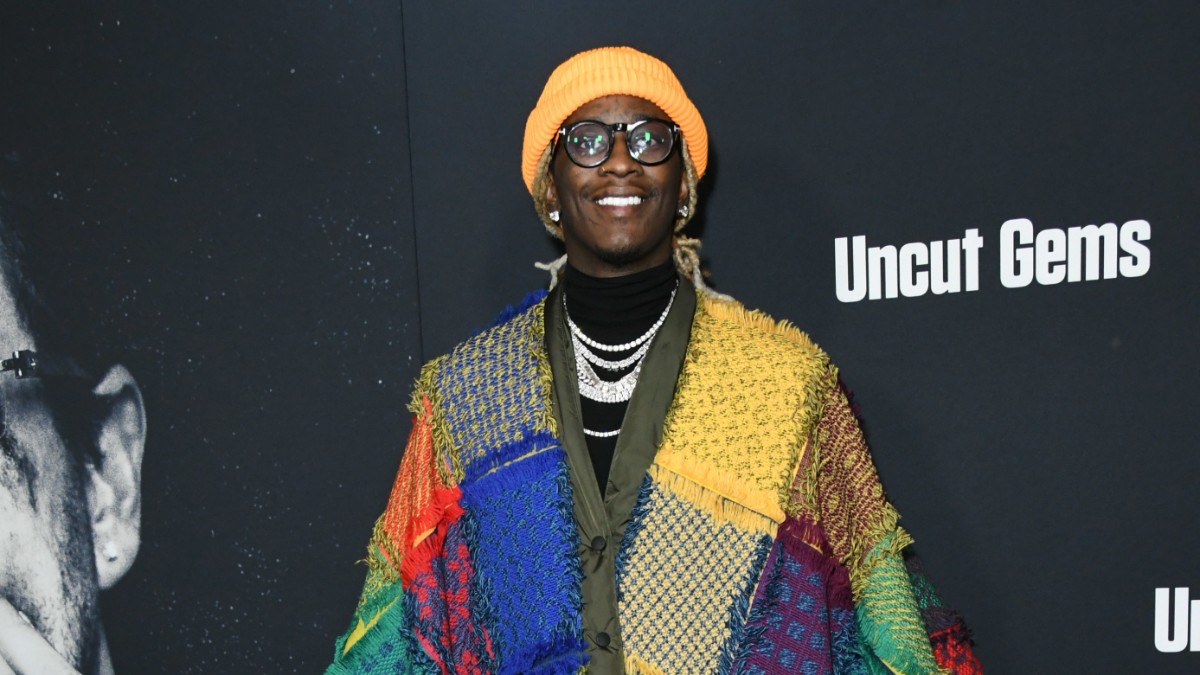 Young Thug on the red carpet