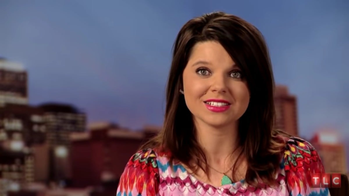 Amy Duggar King during a 19 Kids and Counting confessional.
