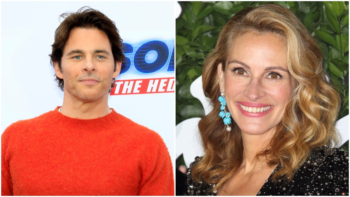 James Marsden and Julia Roberts on the red carpet