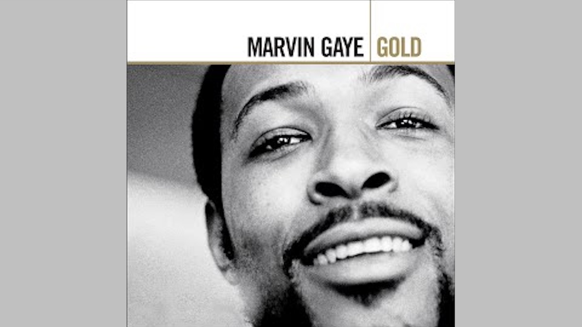 Marvin Gaye's Gold album cover art