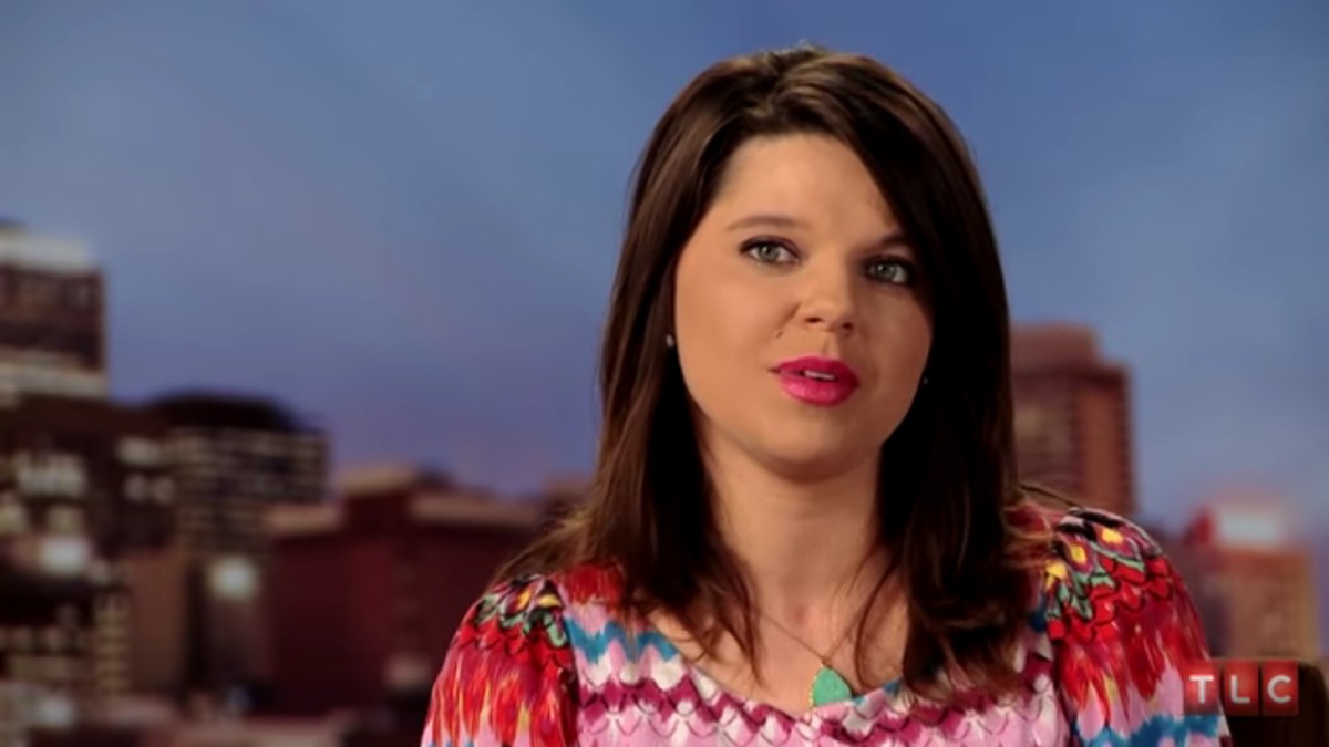 Amy Duggar King in a 19 Kids and Counting confessional.