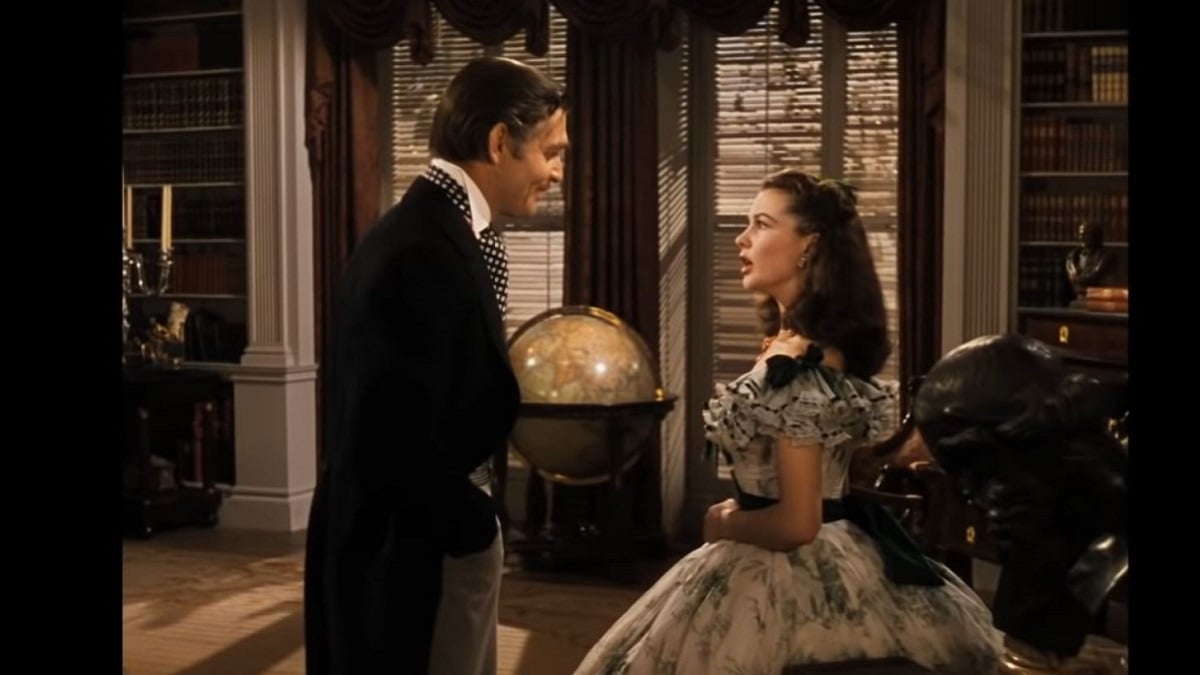 A scene from Gone With the Wind