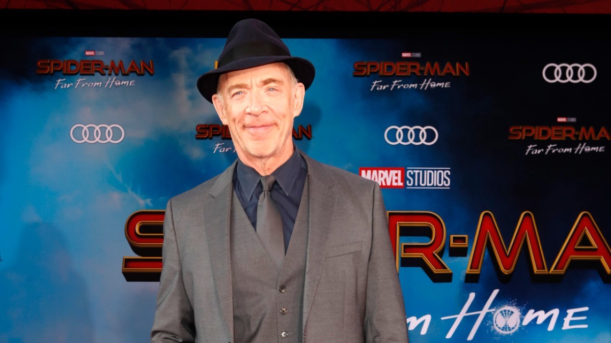 J.K. Simmons on the red carpet
