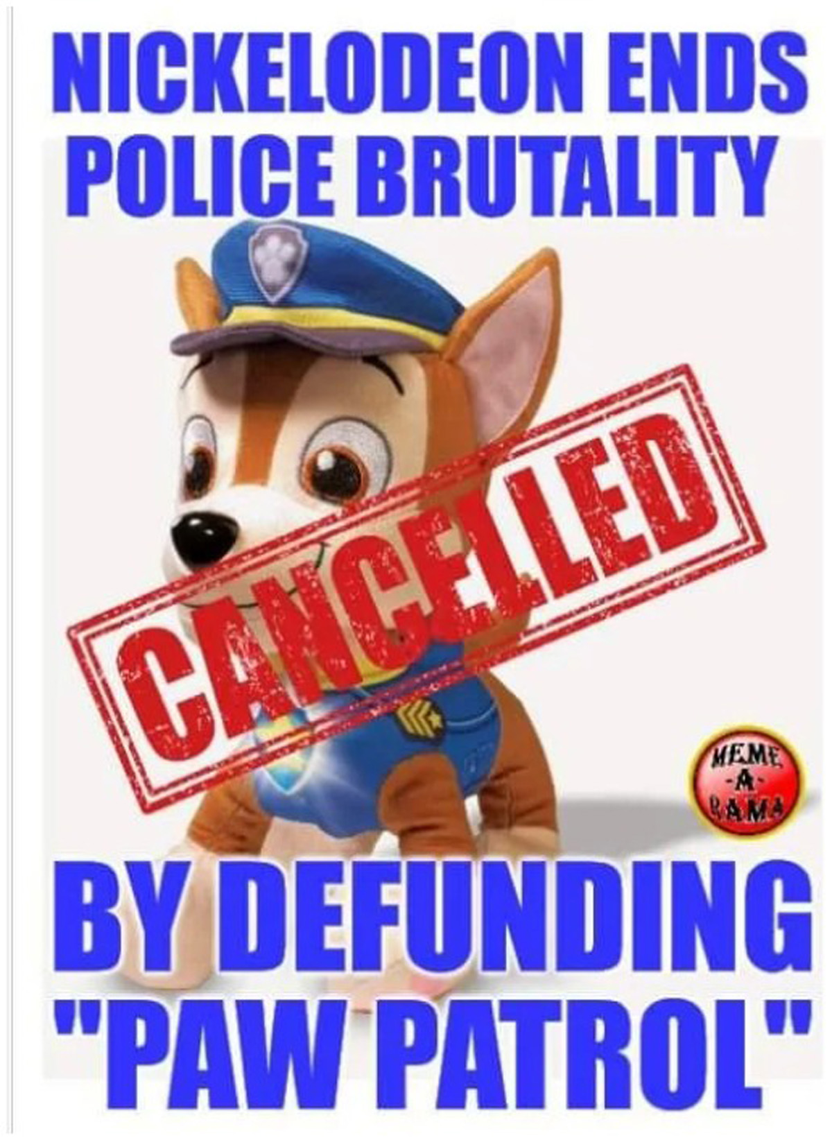 Is Paw Patrol really being canceled after 2020 protests?
