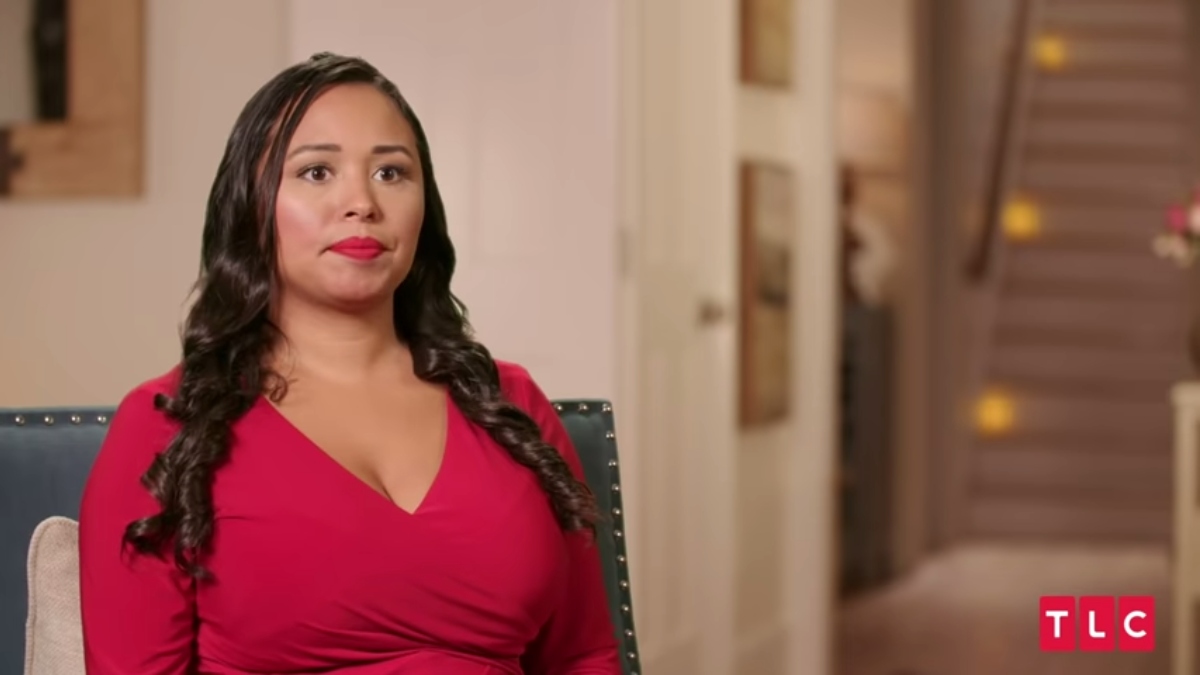 Tania Maduro discussing her relationship on Happily Ever After? Pic credit: TLC