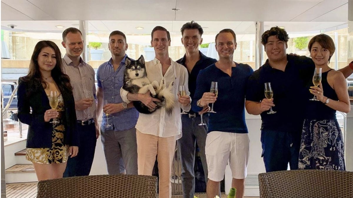 Is Justin Thornton still friends with Leon Glore from Below Deck Med?