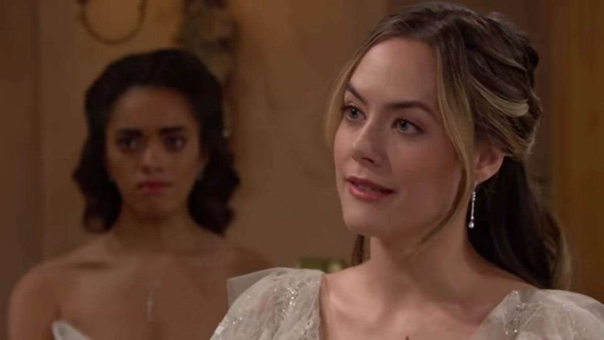 Annika Noelle as Hope on The Bold and the Beautiful.
