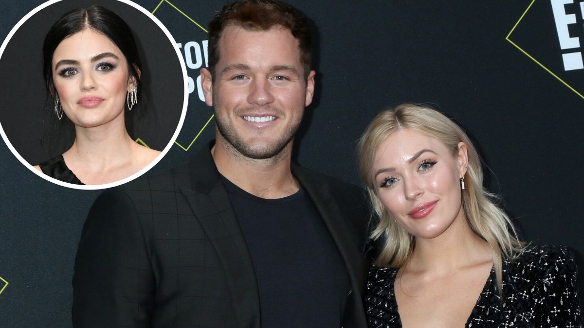 Colton Underwood, Cassie Randolph and Lucy Hale