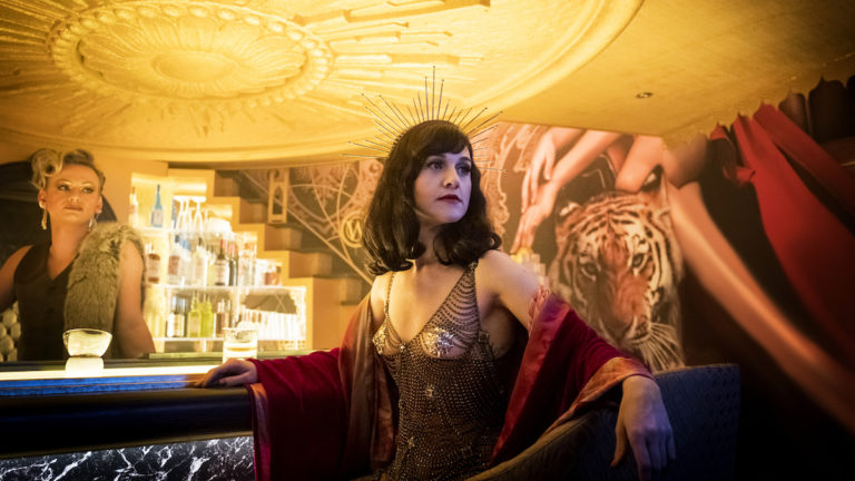 Lena Hall as Miss Audrey in Snowpiercer