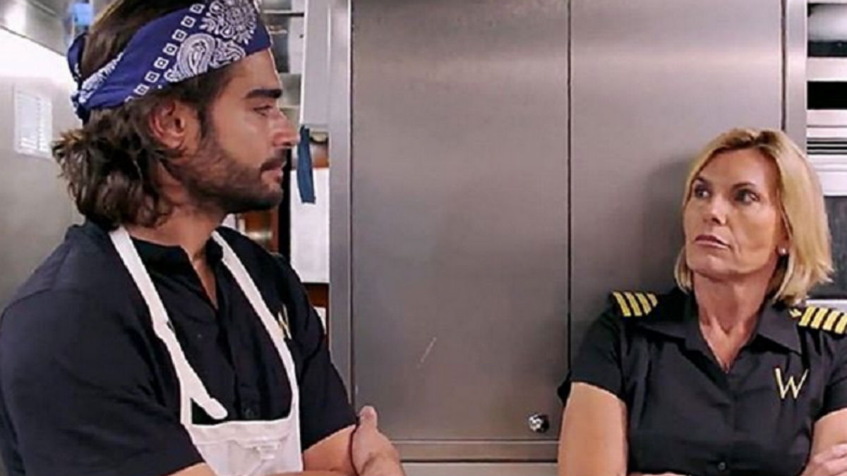 Below Deck Med's Captain Sandy is making it clear she is a an of chef Kiko even though it didn't look that way on TV.