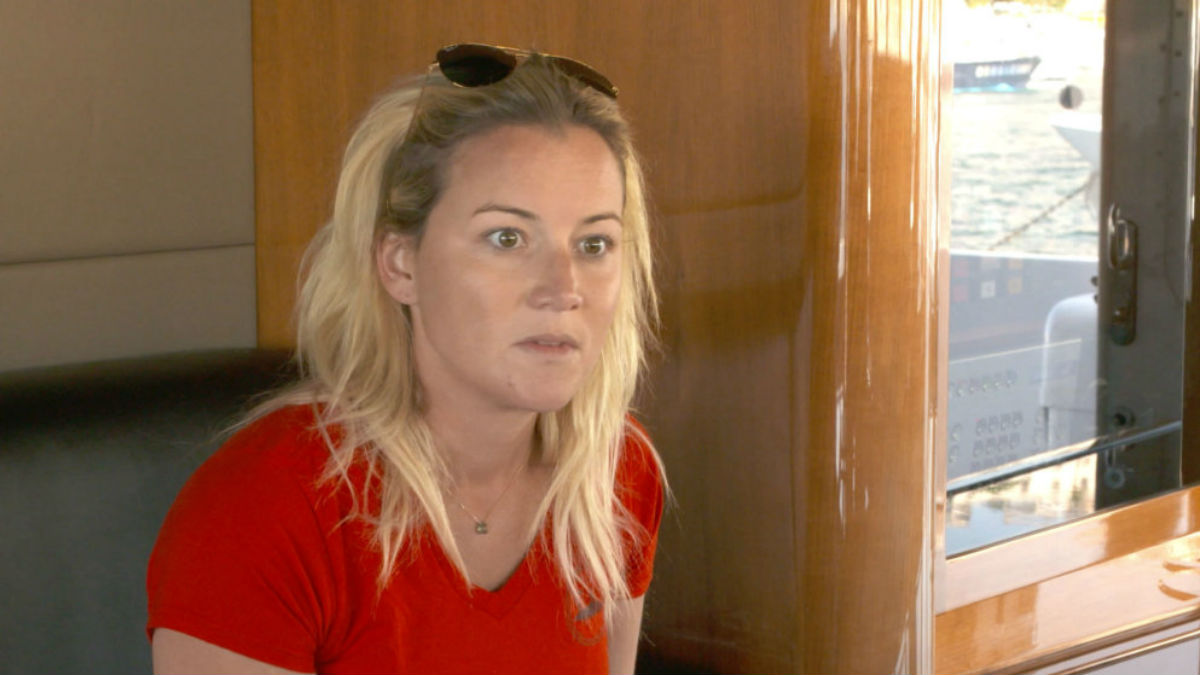 Hannah Ferrier is addressing her panic attack on Below Deck Med.