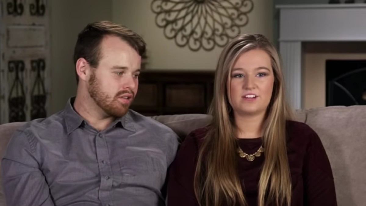Joseph Duggar and Kendra Caldwell in a Counting On confessional.