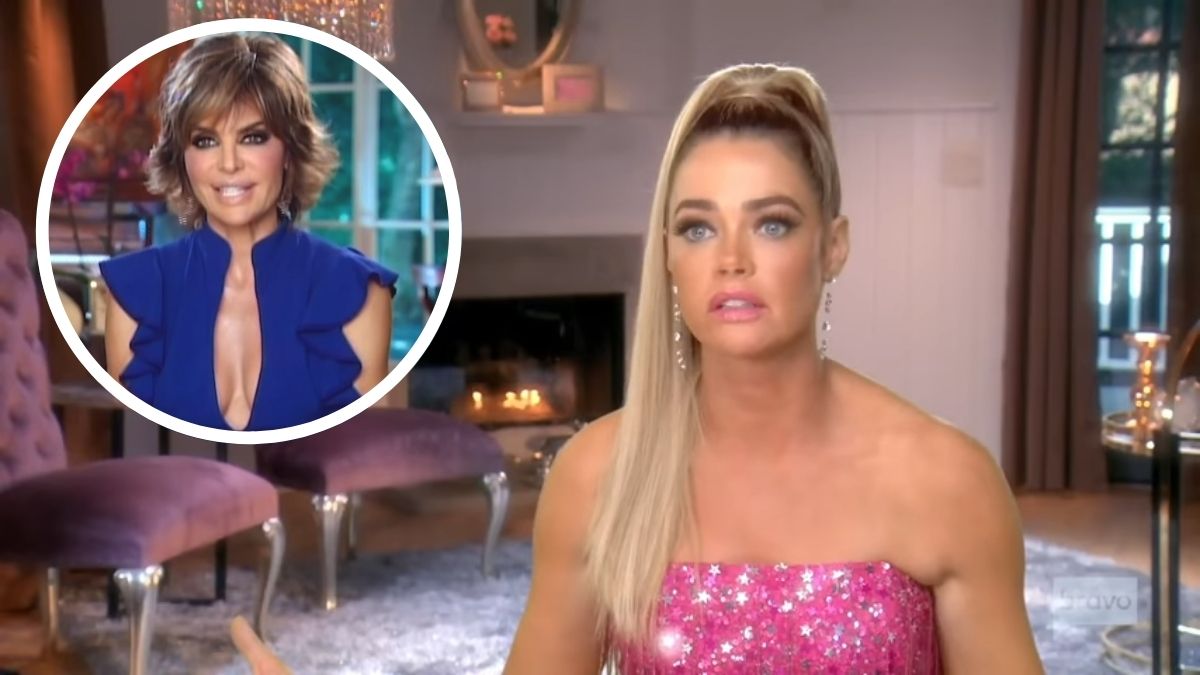 Lisa Rinna and Denise Richards try to hash things out
