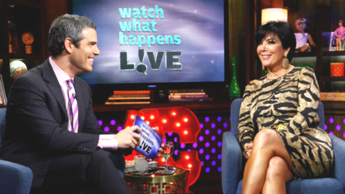 Andy Cohen squashes Kris Jenner joining RHOBH rumors.