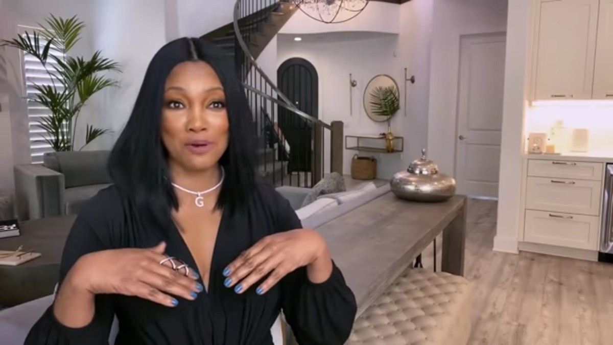 Garcelle Beauvais in a RHOBH confessional.