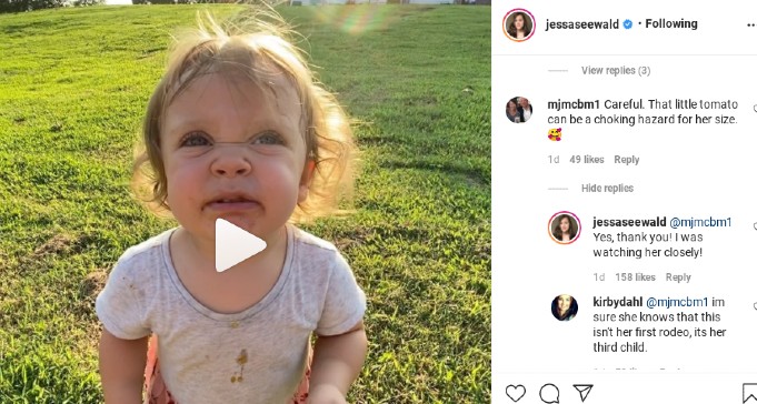 Jessa Duggar gets called out for giving Ivy Jane a tomato.