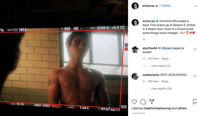 First day of filming Riverdale season 5