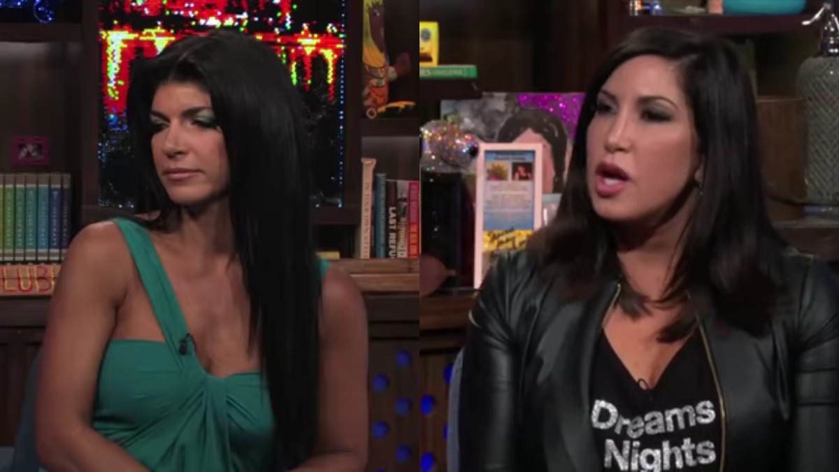 Teresa and Jacqueline on WWHL.