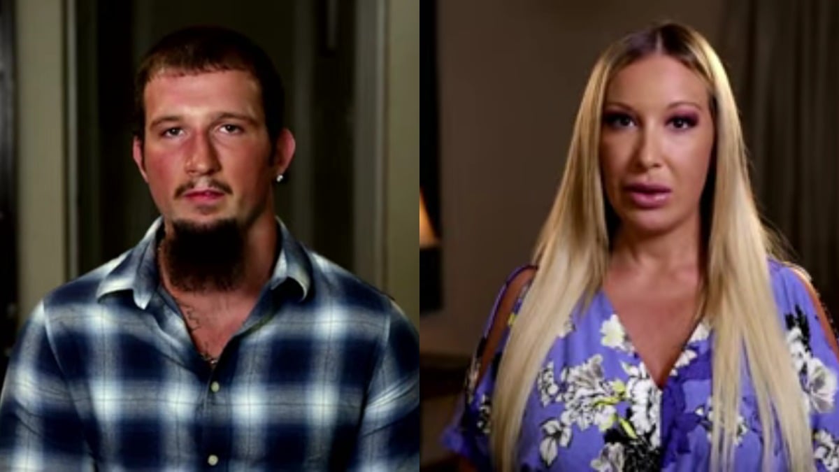 Shane and Lacey in their Life After Lockup confessionals.