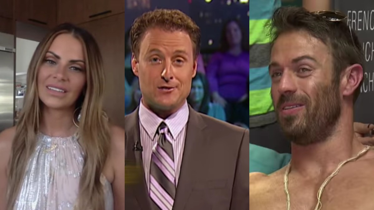 Michelle Money, Chris Harrison, Chad Johnson from the Bachelor franchise.