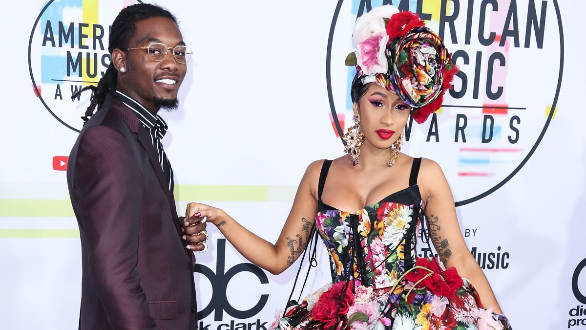 Rapper Cardi B and Offset