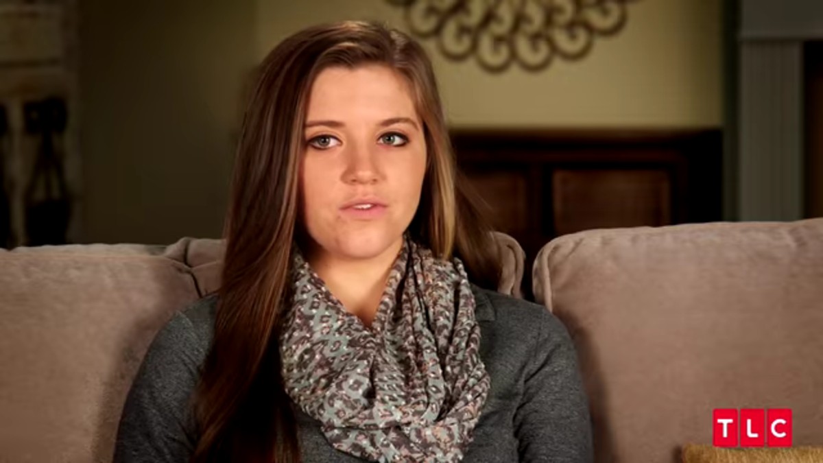 Joy-Anna Duggar in a Counting On confessional.
