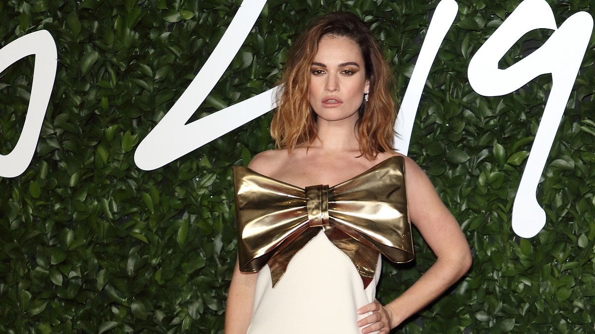 Actress Lily James