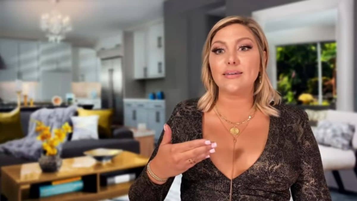 RHOC star, Gina Kirschenheiter, says she's not comfortable with Braunwyn Windham-Burke's husband after he sent her a text.