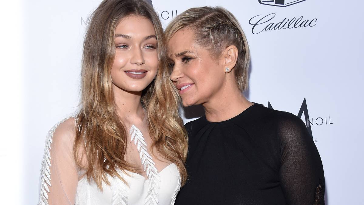 Gigi Hadid and Yolanda Foster at the 2nd Annual Fashion Los Angeles Awards held at the Sunset Tower Hotel.